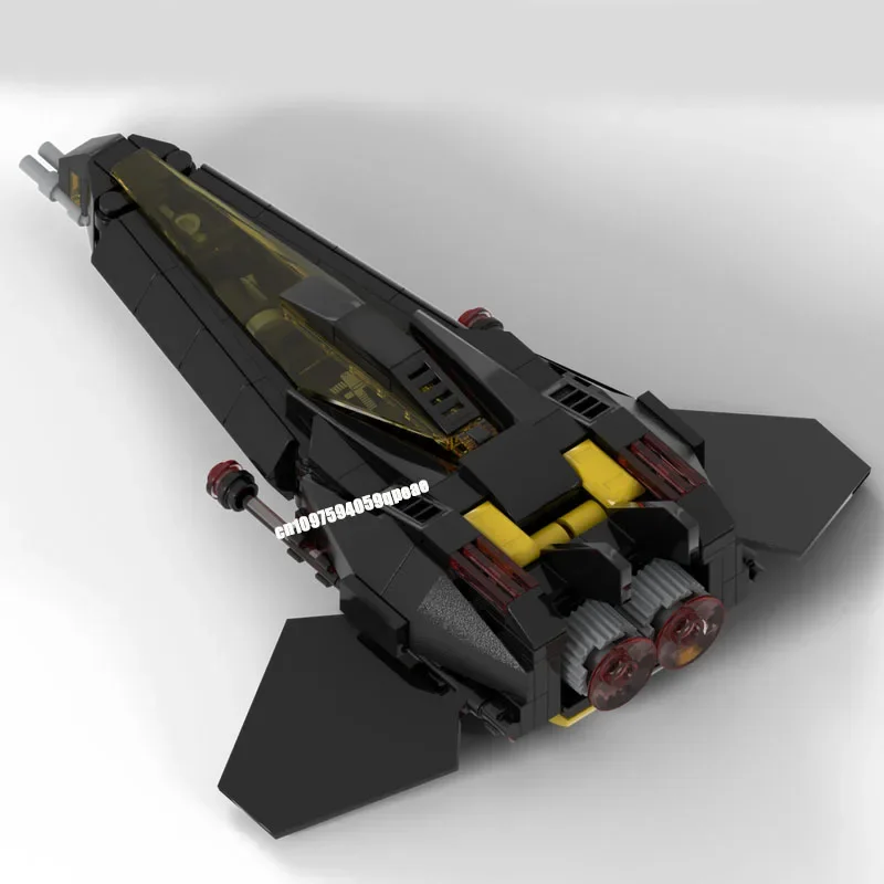 Nieuwe 249 Stuks Populaire Ruimte Technologie Serie Moc Blacktr Shuttle Model Custom Puzzel Diy Creatieve Ideeën Kinderen Speelgoed Verjaardagscadeautjes