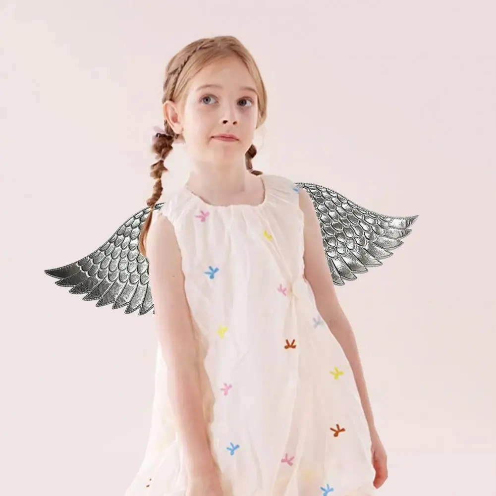 Festival Fashion Accessories Angel Wings Costume for Ladies Kids Pixie Rainbow Fairy Dress Up Props Multicolor Butterfly Shawl