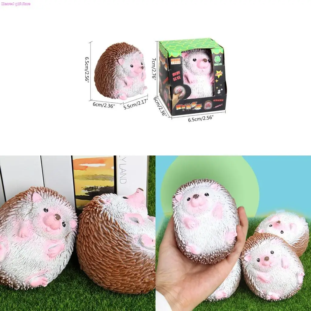 D0JC Novelty Gags Soft Toy Lovely Dough Ball for Sensory Therapy Hand ADD Anxiety
