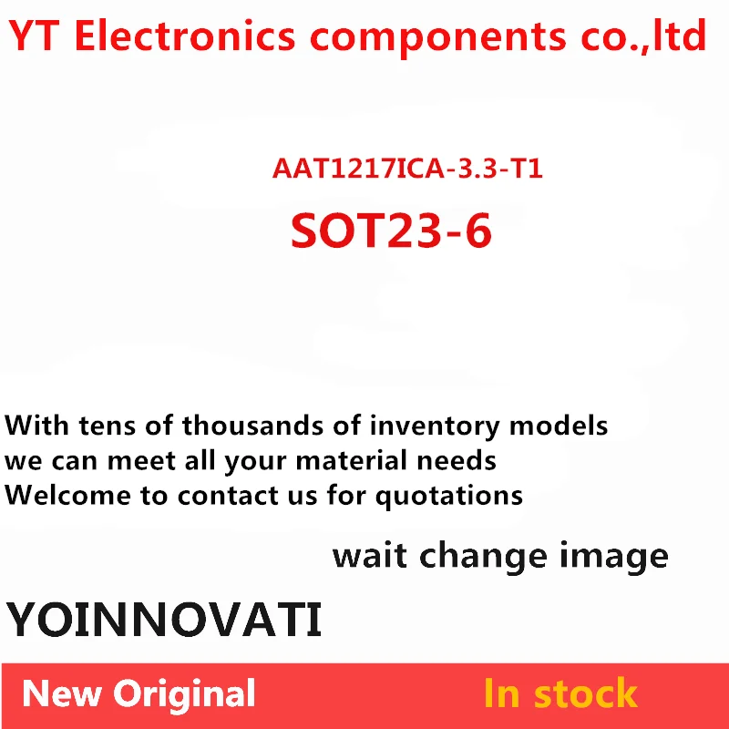 

20PCS/lot AAT1217ICA-3.3-T1 3.3V 0.5A SYNC TSOT23 1217 AAT1217