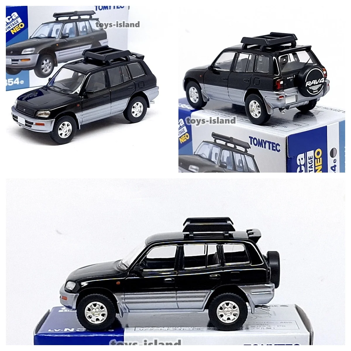 

Limited Vintage NEO LV-N354e RAV4J V Extra Two-Tone Package 1996 Diecast Model Car Limited Edition Alloy