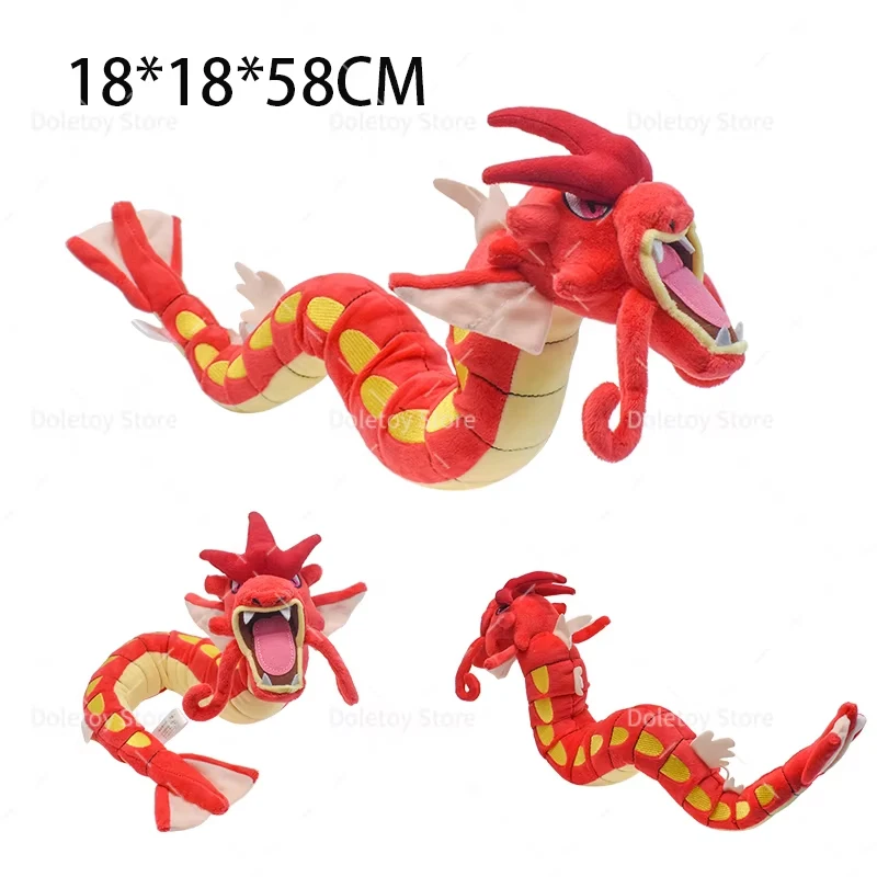 Hot Pokemon Pluche Speelgoed Rayquaza Fuse Charizard X Gyarados Knuffels Cartoon Glanzende Gyarados Peluche Poppen Kids Kerstcadeaus