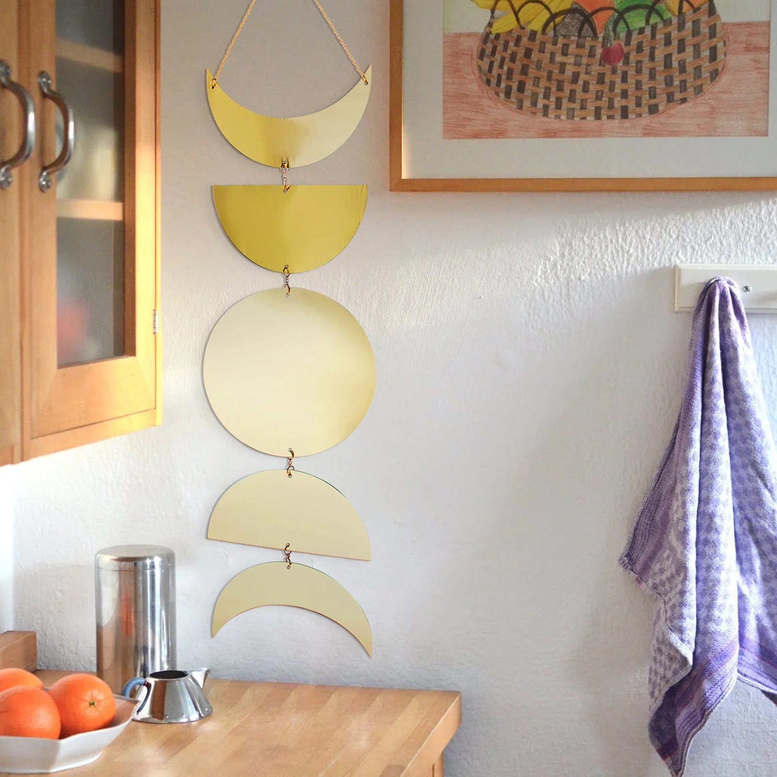 

Eid Moon Acrylic Pendant Delicate Eid Mubarak Hanging Ornament Home Festival Decoration Ramadan Party Decor Ramadan Decorations