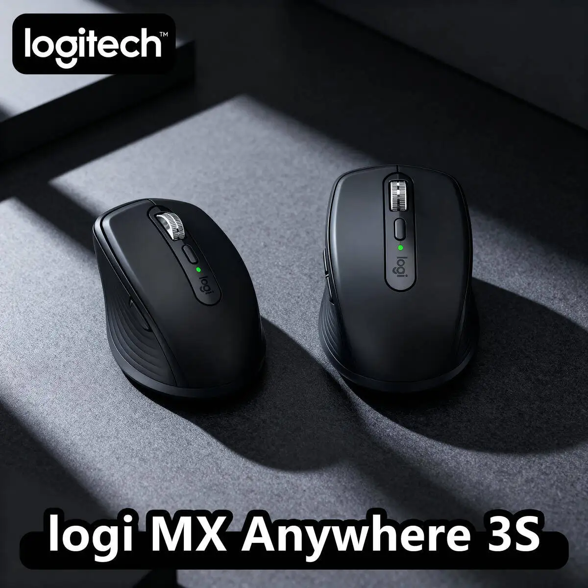 

Logitech MX Anywhere 3S Mouse, Wireless Ergonomic, 8000 DPI, MagSpeed, Logitech Flow (Multi style Logitech mouse)
