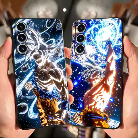 Dragon Ball Z Universe Goku Black Soft Phone Cover Case for Samsung Galaxy S23 Ultra S20 S24 Plus S21 FE S25 Edge