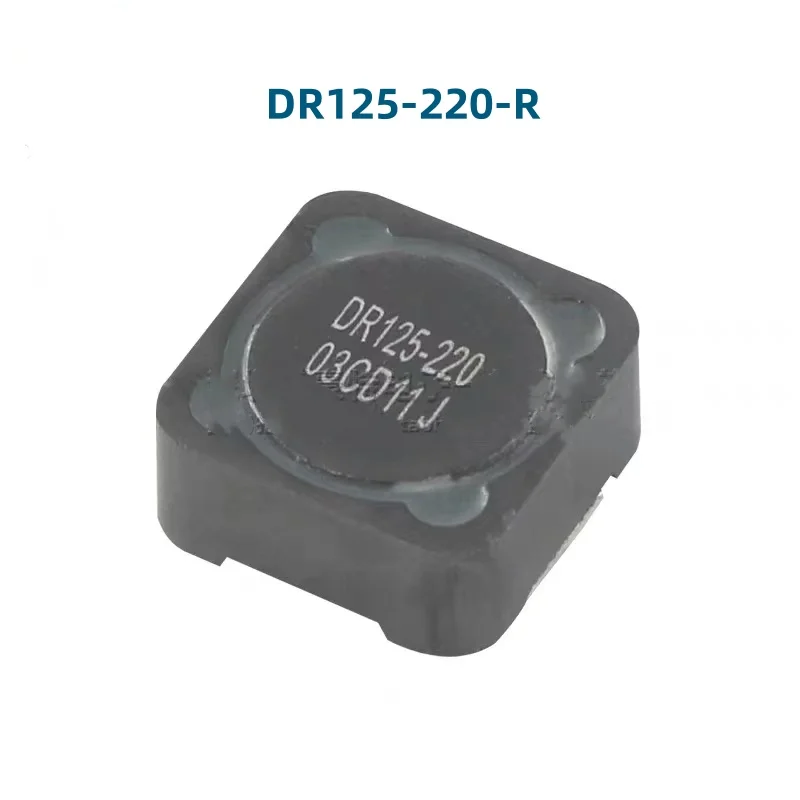 10PCS 100% Original DR125-220-R Patching Formed 22UH 4.7A Large Current Shielding Power Inductance