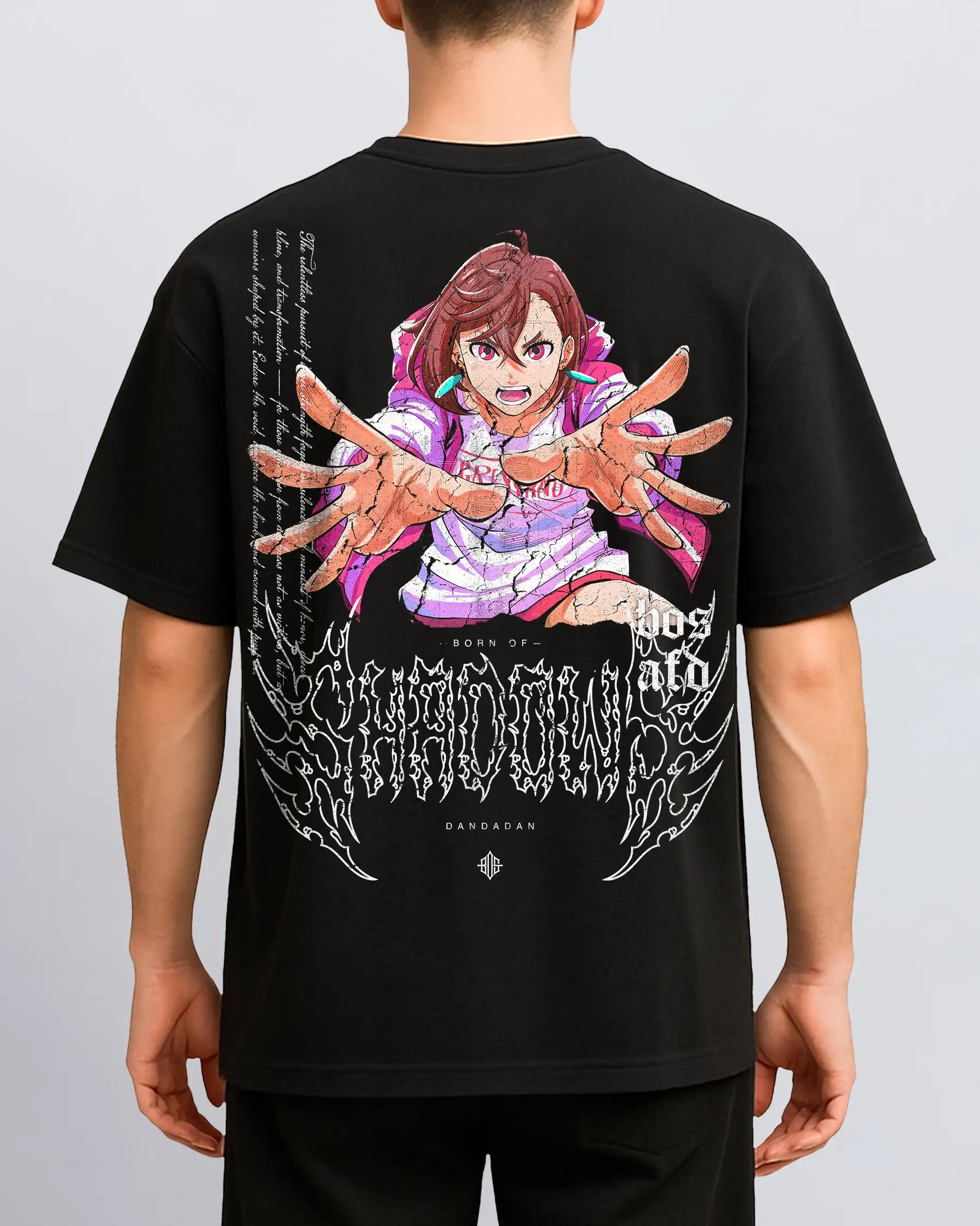 Dandadan Season 2 Tee Shirt Women Men Anime Manga Evil Eye Graphic T-shirt Streetwear Cotton High Quality Female Male Clothing