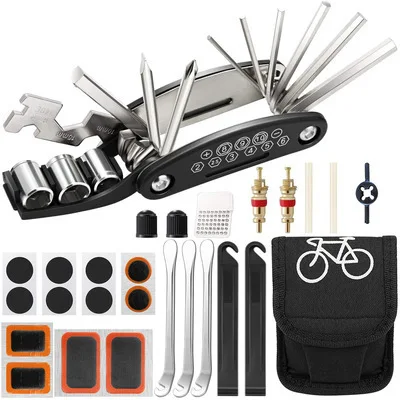 

Mountain Bike Repair Tool Kit Tire Repair Combination Car Maintenance Tools Bicycle Repair Set Auto Parts Accessories