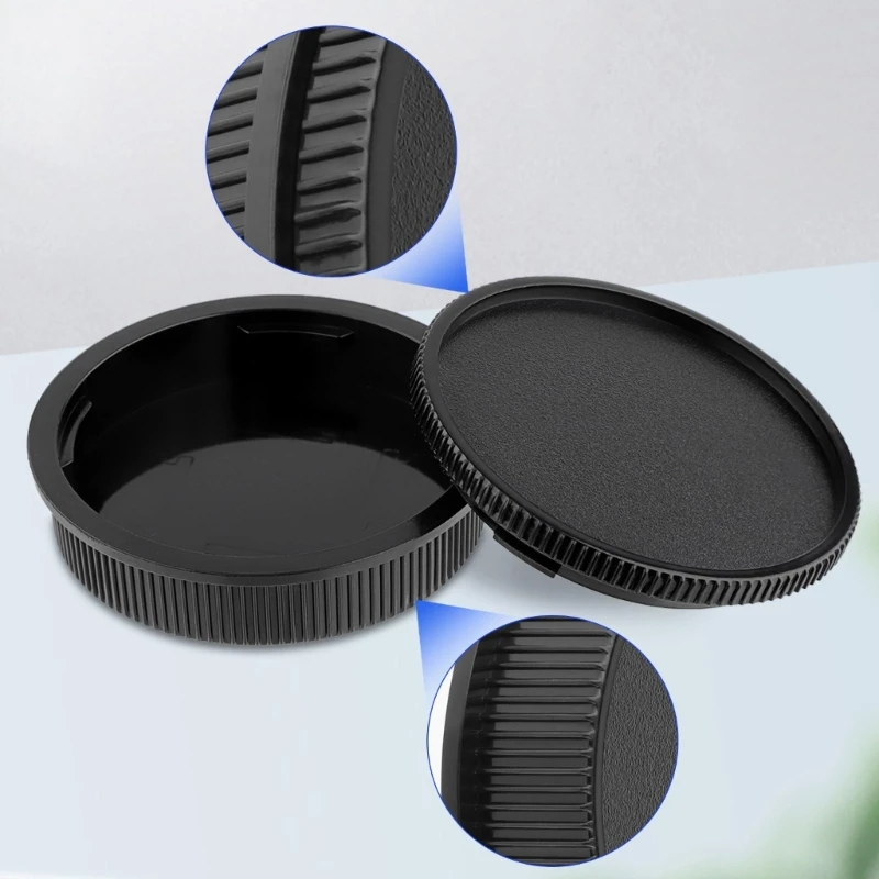 ชุดฝาครอบเลนส์พลาสติกฝาครอบด้านหน้าฝาครอบด้านหลังสำหรับกล้องระบบ TL2 T