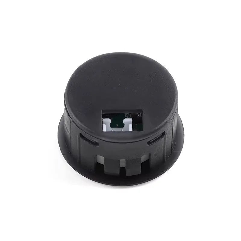 DC 4‑100V Digital Voltmeter LED Display Round Two‑Wire Voltage Meter with Reverse Polarity Protection Waterproof