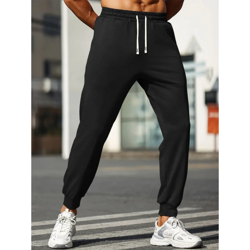 

Spring Black Pants Men Trousers Casual Woman Piece Y2k Man Clothes Clothing Ankle Length Autumn Men's Sweatpants Youth Loose Fit