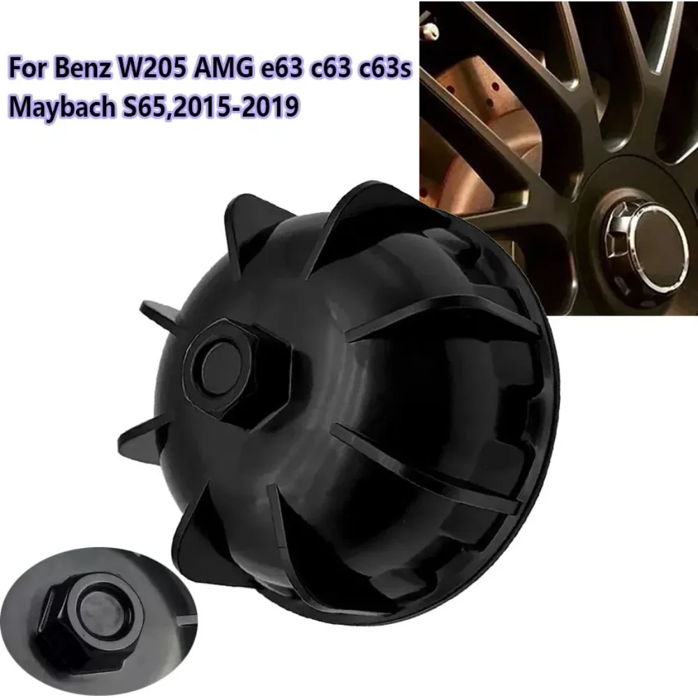 1pc For Mercedes-Benz W205 AMG E63 C63 C63s Maybach S65 2015-2019 Wheel Hub Cap Wrench & Center Cap A0005810000 Car Accessories