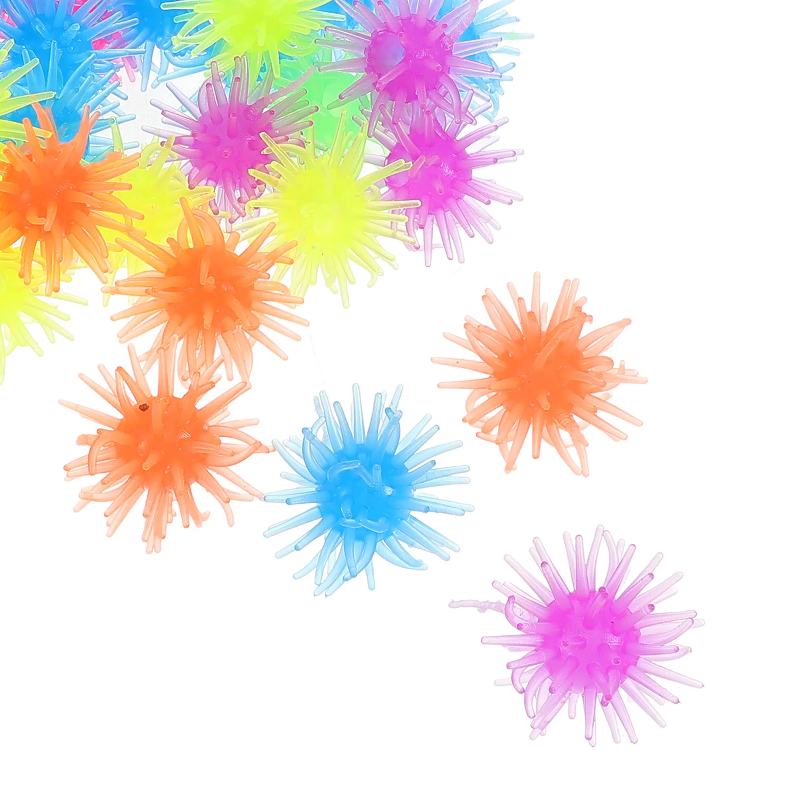 

5pcs 5 PCS Sticky Playthings Stretchy Wall Ball Elastic Props TPR Bulk for