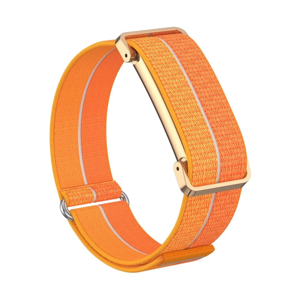 For Fitbit Air Compatible Soft Nylon Strap Breathable Comfort Design with Secure Metal Buckle and Easy Installation