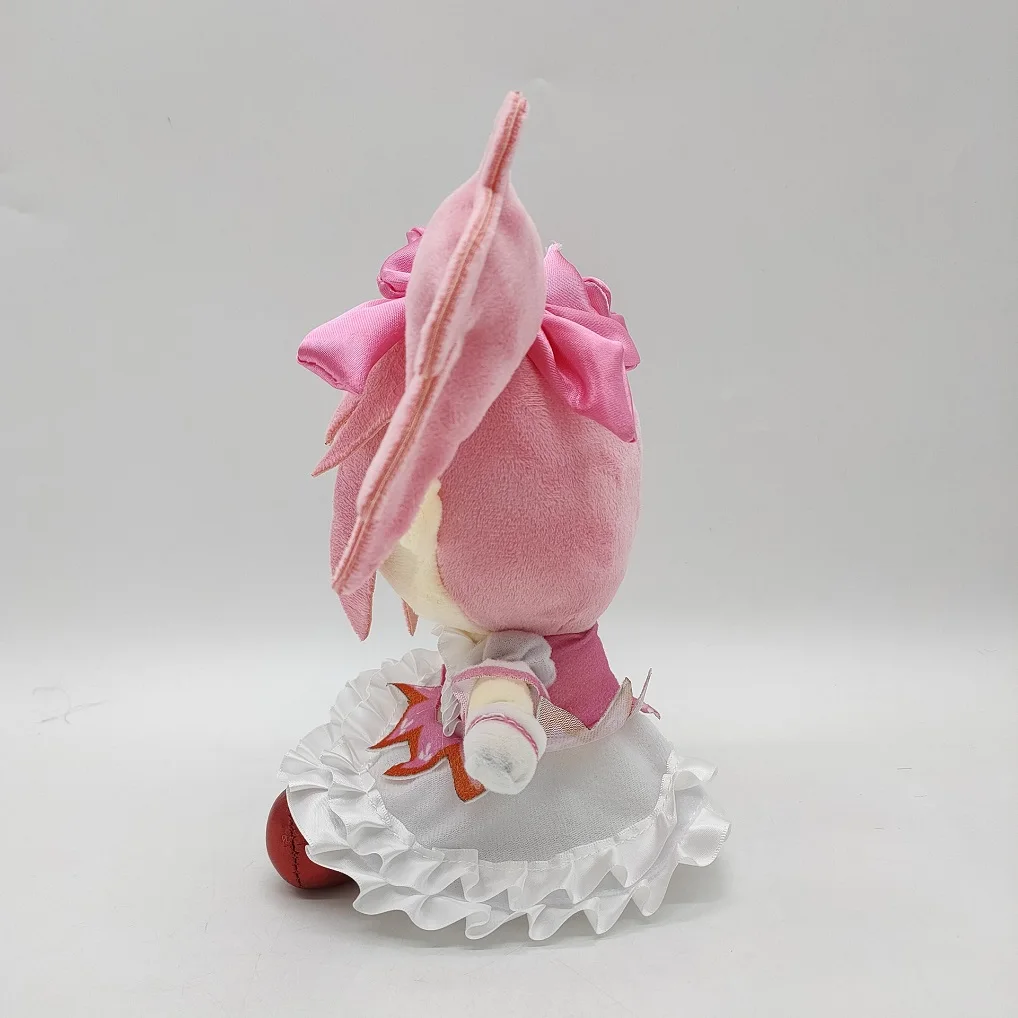 Caliente 21cm Madoka Kaname muñeco de peluche juguete Cosplay Puella Magi Madoka Magica lindo almohada de peluche suave regalo de cumpleaños