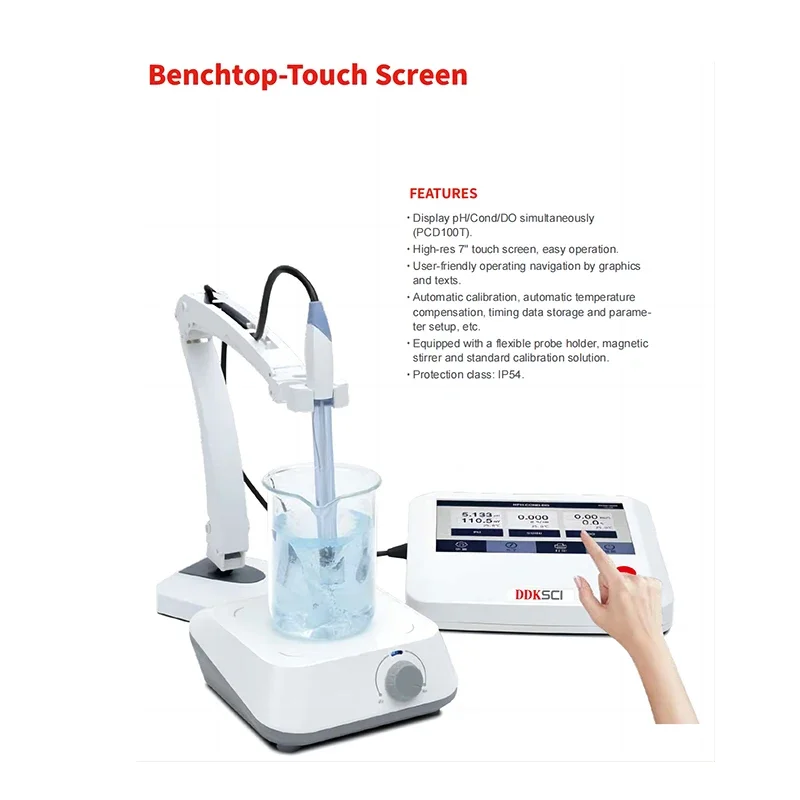 High Quality Products Benchtop-Touch Screen Meter PH100T  Benchtop PH/mV/ Meter-touch