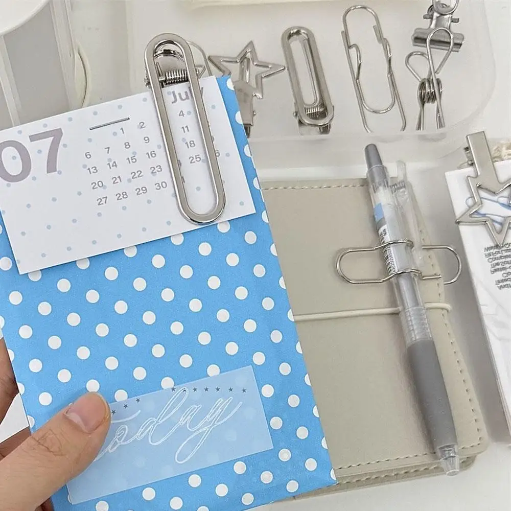 12 шт. скрепки для бумаг, металлические зажимы со звездами, зажимы для переплета, заколки для фотографий, скрепки для бумаг, лоскутные офисные аксессуары, зажимы для сумок