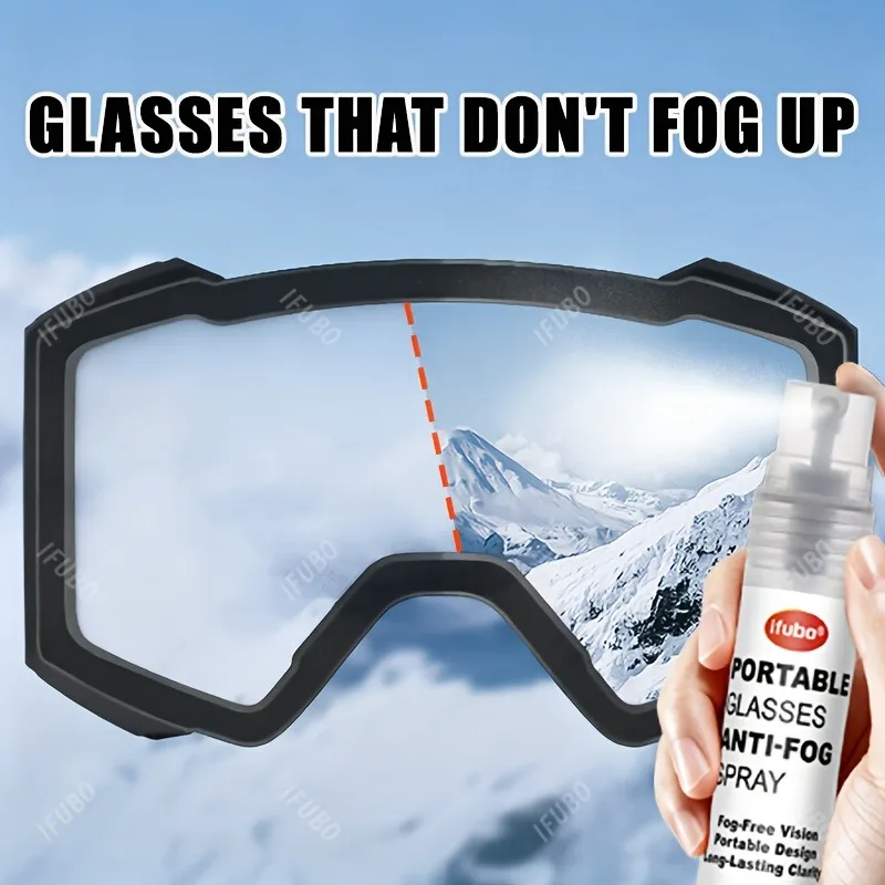 

Нано-спрей против запотевания 30 мл: защита от царапин и отпечатков пальцев для спортивных очков, адаптируется к зимним температурам