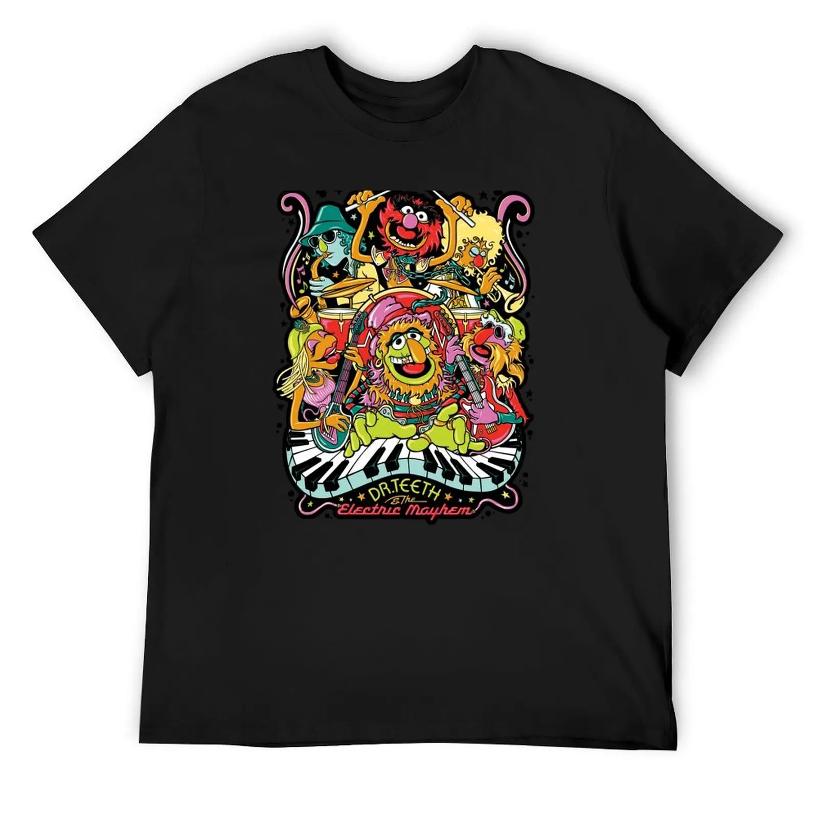 

Dr. Teeth and the Electric Mayhem T-Shirt korean fashion summer clothes quick-drying plain t shirts men