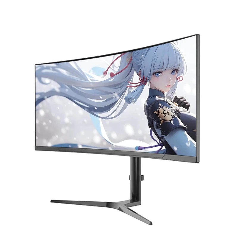 

34 Inch Ultra Wide Curved 4K Resolution 165HZ Desktop Gaming Monitor with Lifting Base HDR Feature Esport Monitor