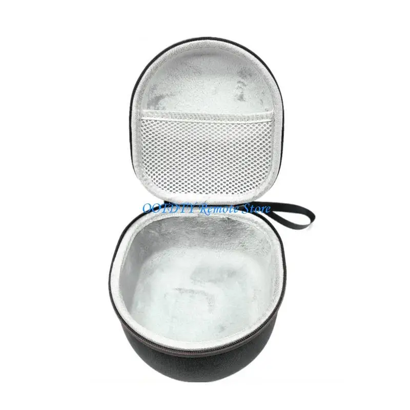 

DXAB Large Bluetooth-compatible Headphones Storage Box with Meshes Pocket for Cables and Accessories Headsets Holder Bag