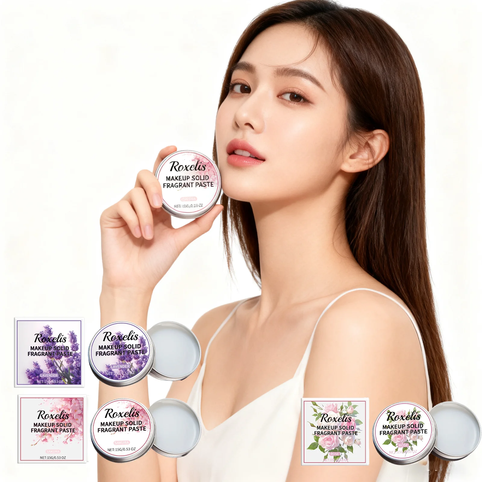 Roxelis Perfumy w Sztyfcie dla Kobiet, Elegancki, Przenośny, Wielokrotne Zapachy, Długotrwały Zapach dla Kobiet