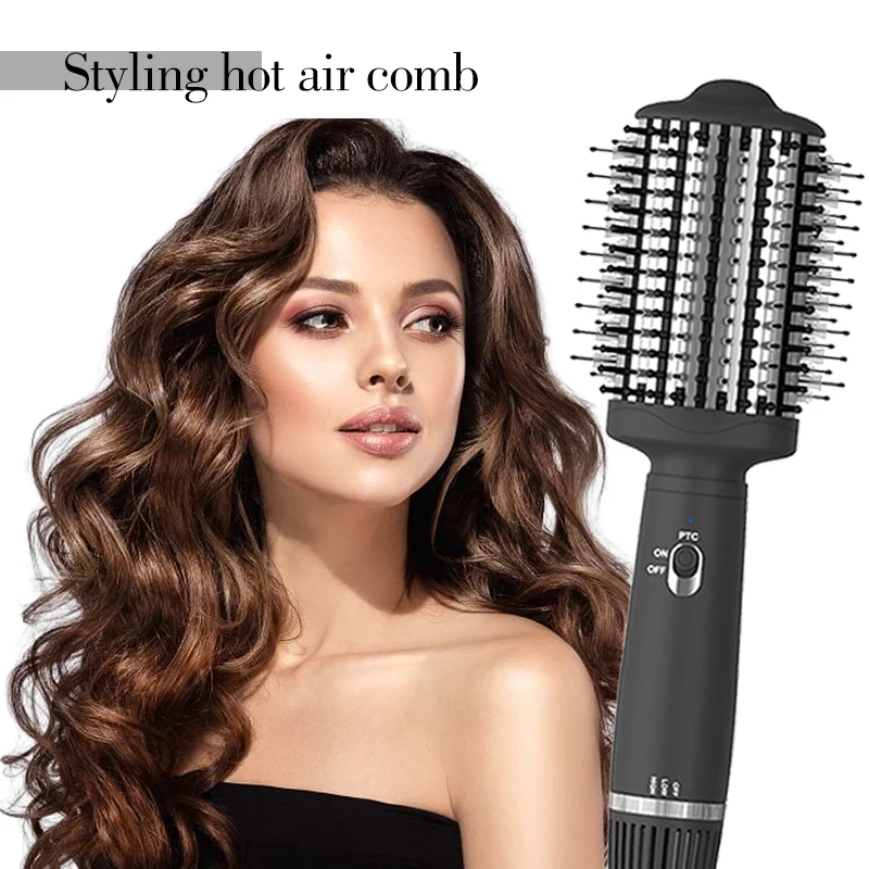 سعر المصنع بالجملة 1000 واط الأيونية الكهربائية الهواء الساخن الطراز الكهربائية خطوة واحدة تفجير فرشاة مجفف الشعر