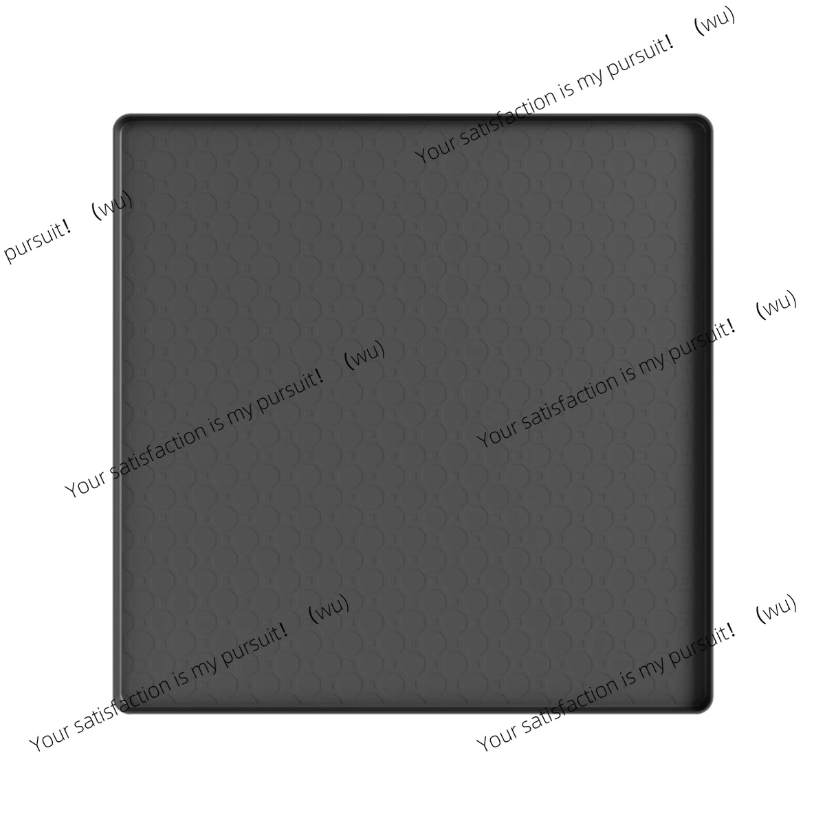 Refrigerator silicone pad 50 * 50CM non-slip drip tray raised edge