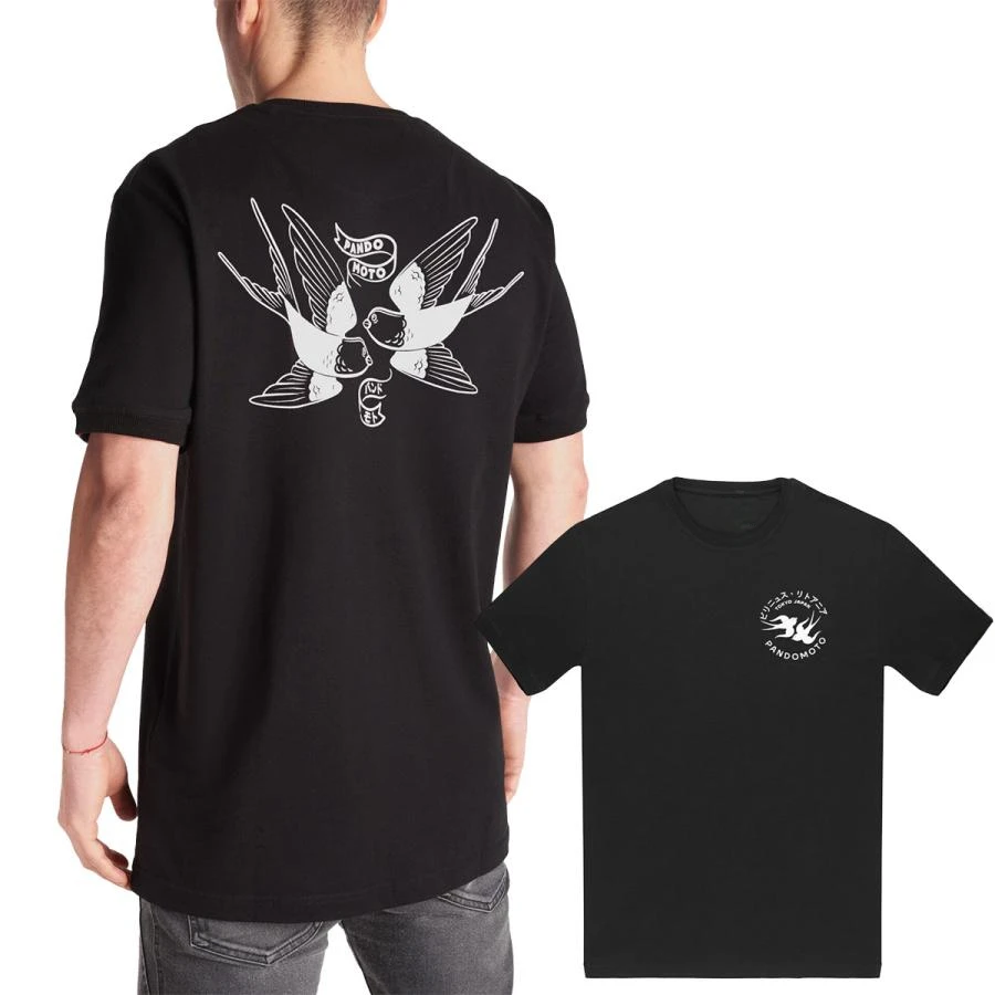 

Футболка Pando Moto Mike Tokyo Motorcycle Летняя роскошная брендовая хлопковая мужская и женская футболка мотоциклетная с коротким рукавом