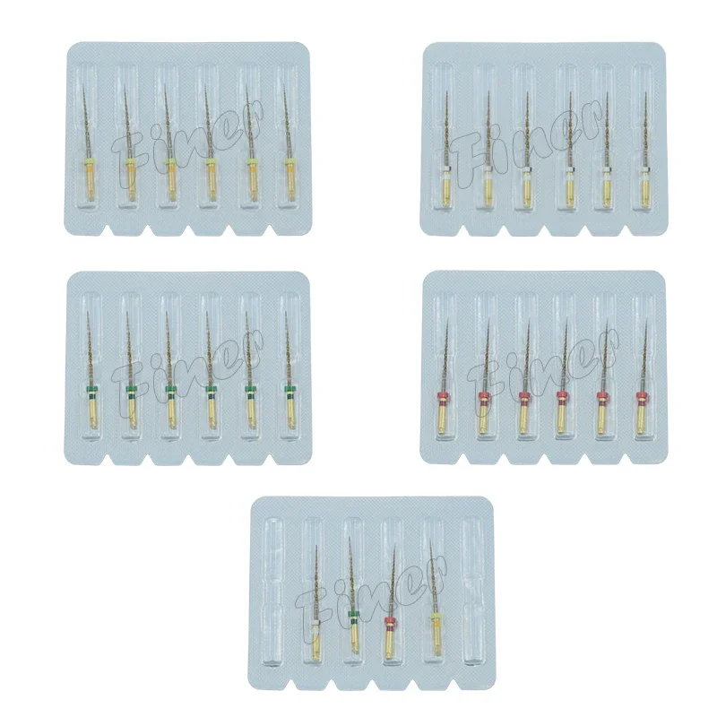 Limes Endo rotatives dentaires, onde endodontique alternative, or Niti Endo, un limes pour le traitement endodontique, préparation du canal radiculaire