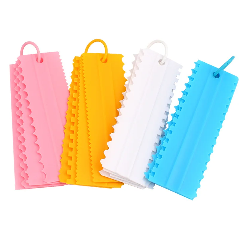 

1 комплект инструментов для выпечки, скребок для крема, полипропиленовый разглаживающий крем, расчески для глазури, лопаточки, аксессуары для выпечки «сделай сам», расческа для украшения торта