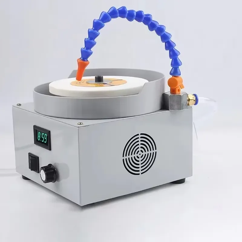 Electric Knife Sharpener Professional Pedicure Machine Emery Disc Flat Grinder for Kitchen Knives Scissors Home Use