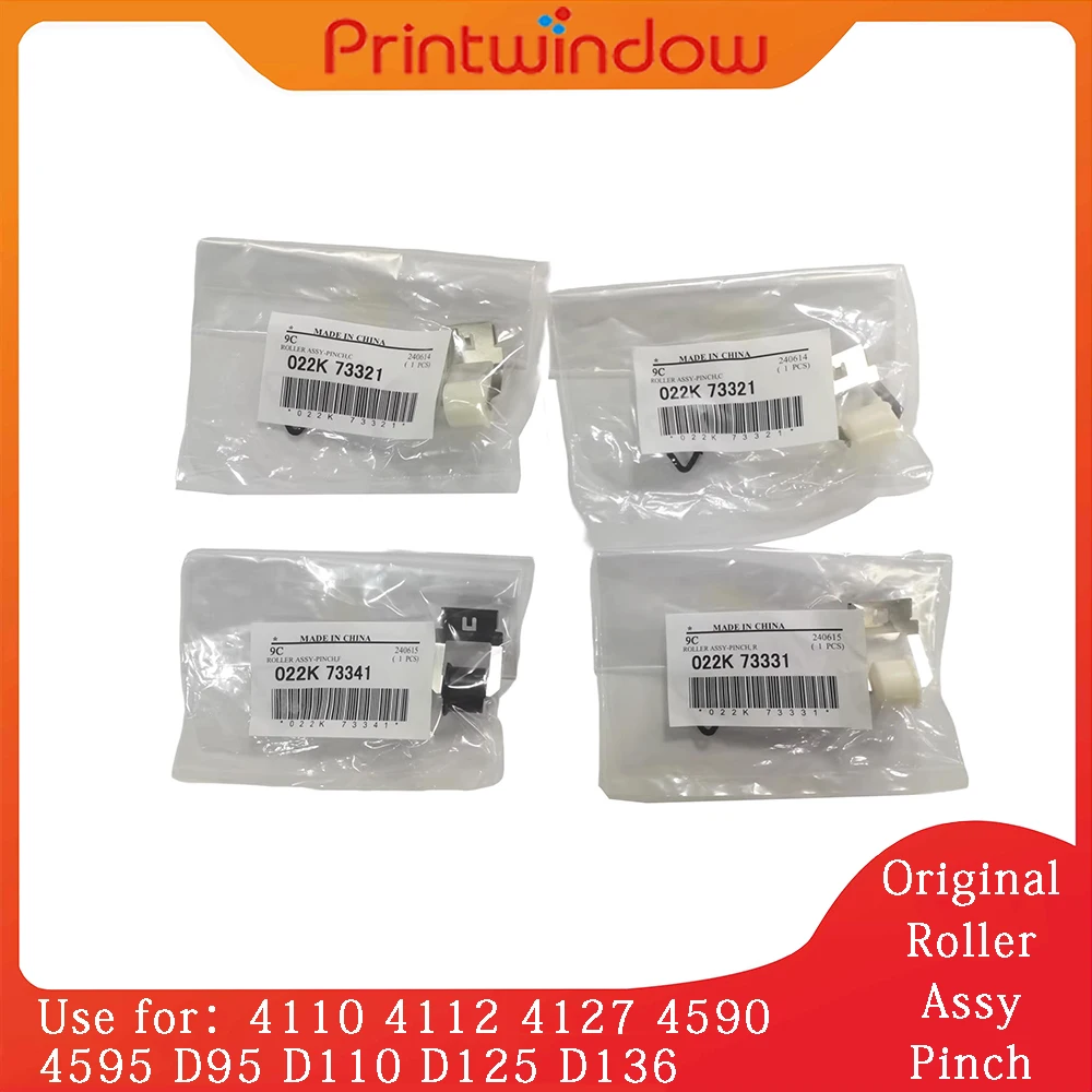 1set 4PCS Original New 022K73321 022K73331 022K73341 Roller Assy Pinch for Xerox 4110 4112 4127 4590 4595 D95 D110 D125 D136