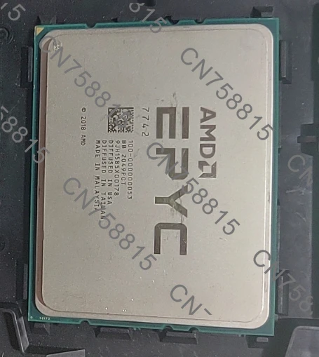 

AMD EPYC Xiaolong 7742 disassembling loose pieces main frequency 2.25GHz, 64 cores/128 threads, 256M cache