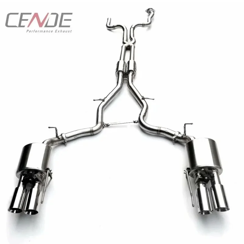 Performance Factory Custom Titanium Cadillac CT6 4.0T 3.0T Electronic Control SS304 Pipe Flow Racing Tuning Power Upgrade Kit