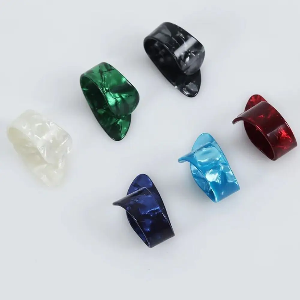 1 Thumb + 3 Finger Celluloid Sheath Guitar Picks Guitar Plectrum Guitar Parts Fingerpick