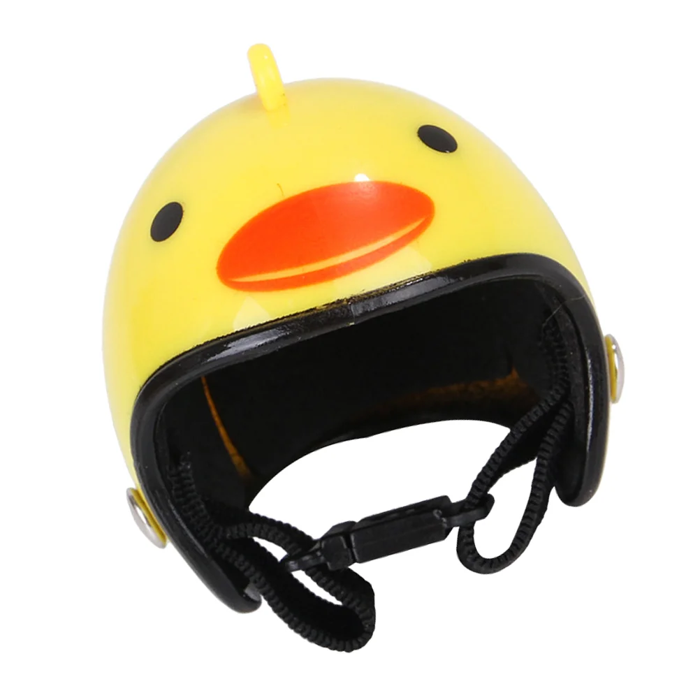 1Pc Small Pet Hard Hat Bird Quail Hat Headgear Pet Bird Pet (Yellow)