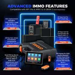 Car Key FOB Programming Tool OTOFIX IM1 All System Diagnostic Scan Tool Auto Key Programmer IMMO Function Key Tool 2 Year Update