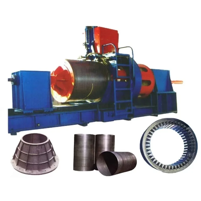 Lasmachine met V-draadfilterbuis