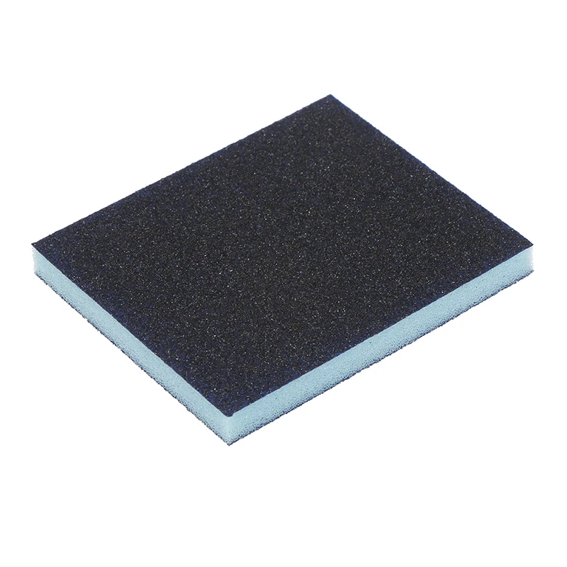 2pcs 120*100*12mm polishing sanding sponge block pad sandpaper assorted abrasive tool