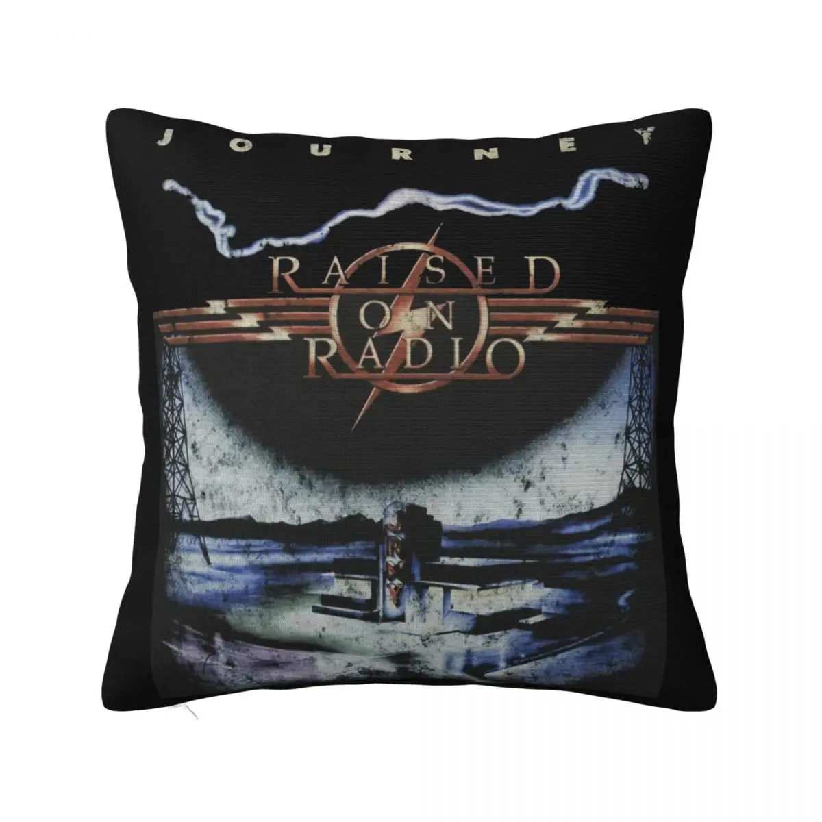 Journey Mens Raised On Radio Black Women Men 3D Woman Interested Classic Western Style Latest Pillow Case