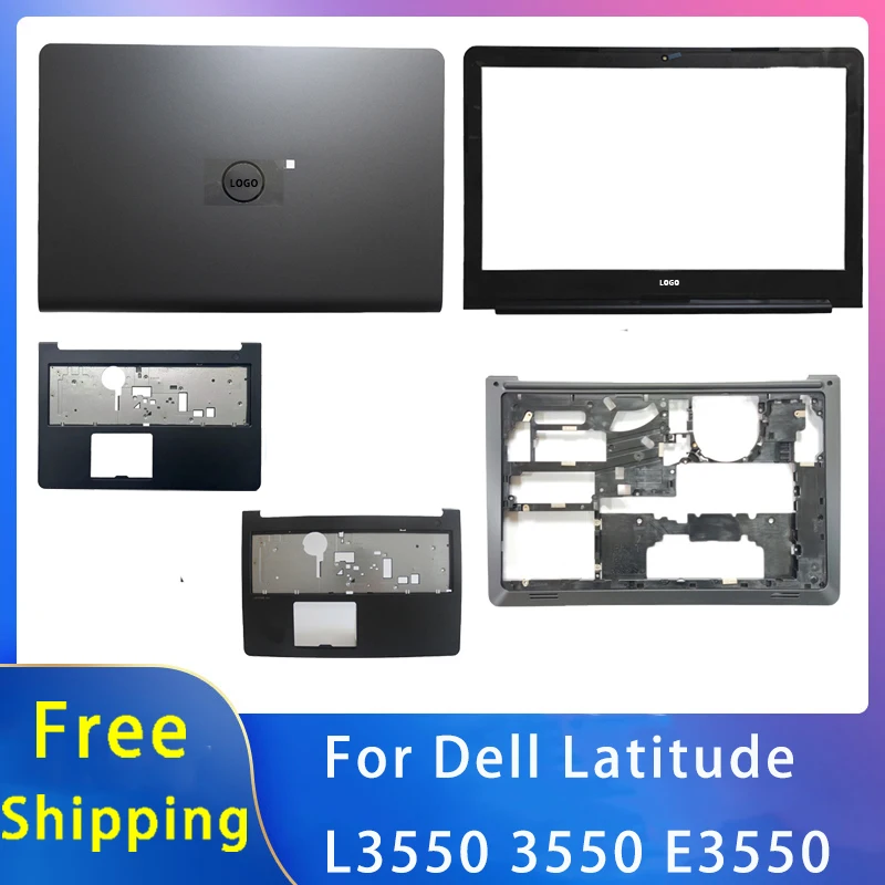 New For Dell Latitude 3550 E3550 L3550;Replacement Laptop Accessories Lcd Back Cover/Front Bezel With LOGO 07978F 0K57YG 03T26J