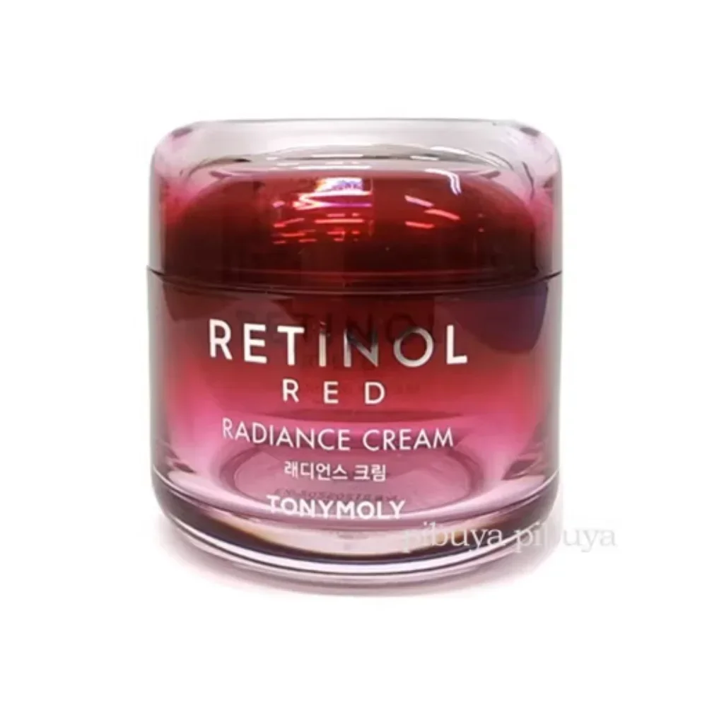 Korea Tonymoly Retinol Red Radience Elasticity Cream 50ml Anti-Aging Firming Brightening Deep Hydration Moisturizing Skin Care