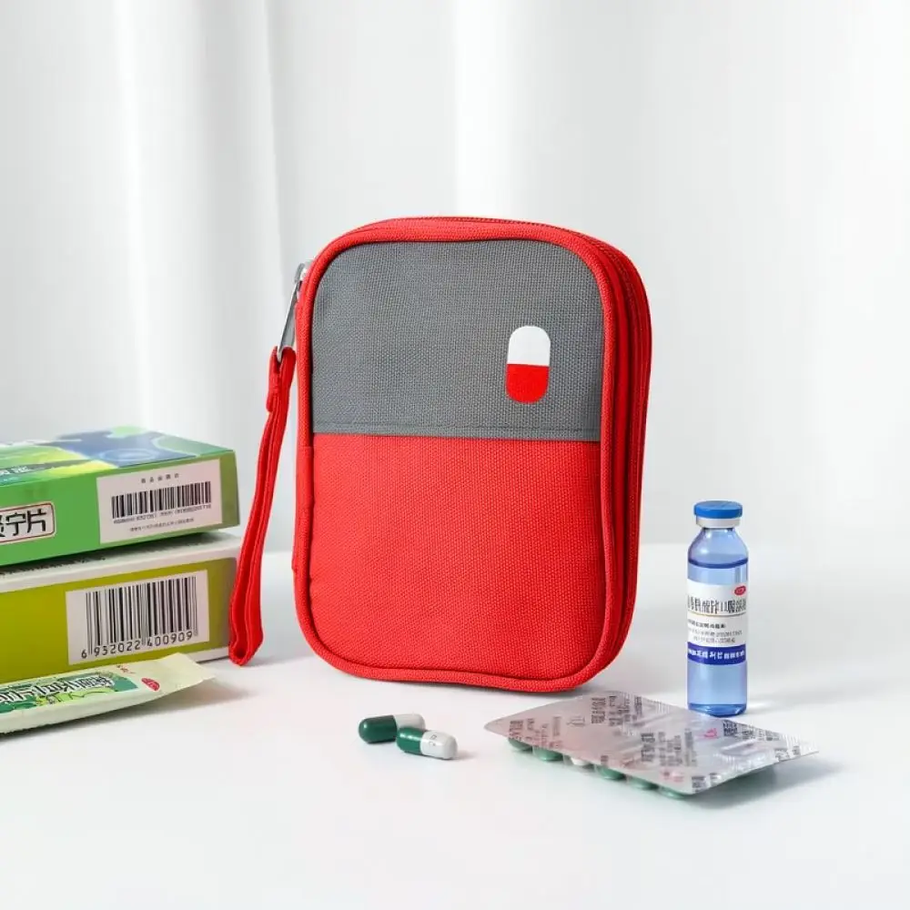 Medical Storage Pouch Portable Emergency Organizer Bag Waterproof Oxford For Outdoor Travel Camping Survival Supplies