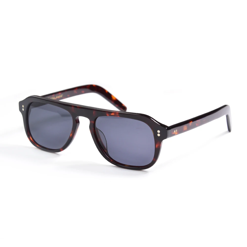 Fashion Style Crystal Honey Pilot Sunglasses for Women Kingsman Sunglasses for Men Top Quality Acetate UV400 Protection Shades