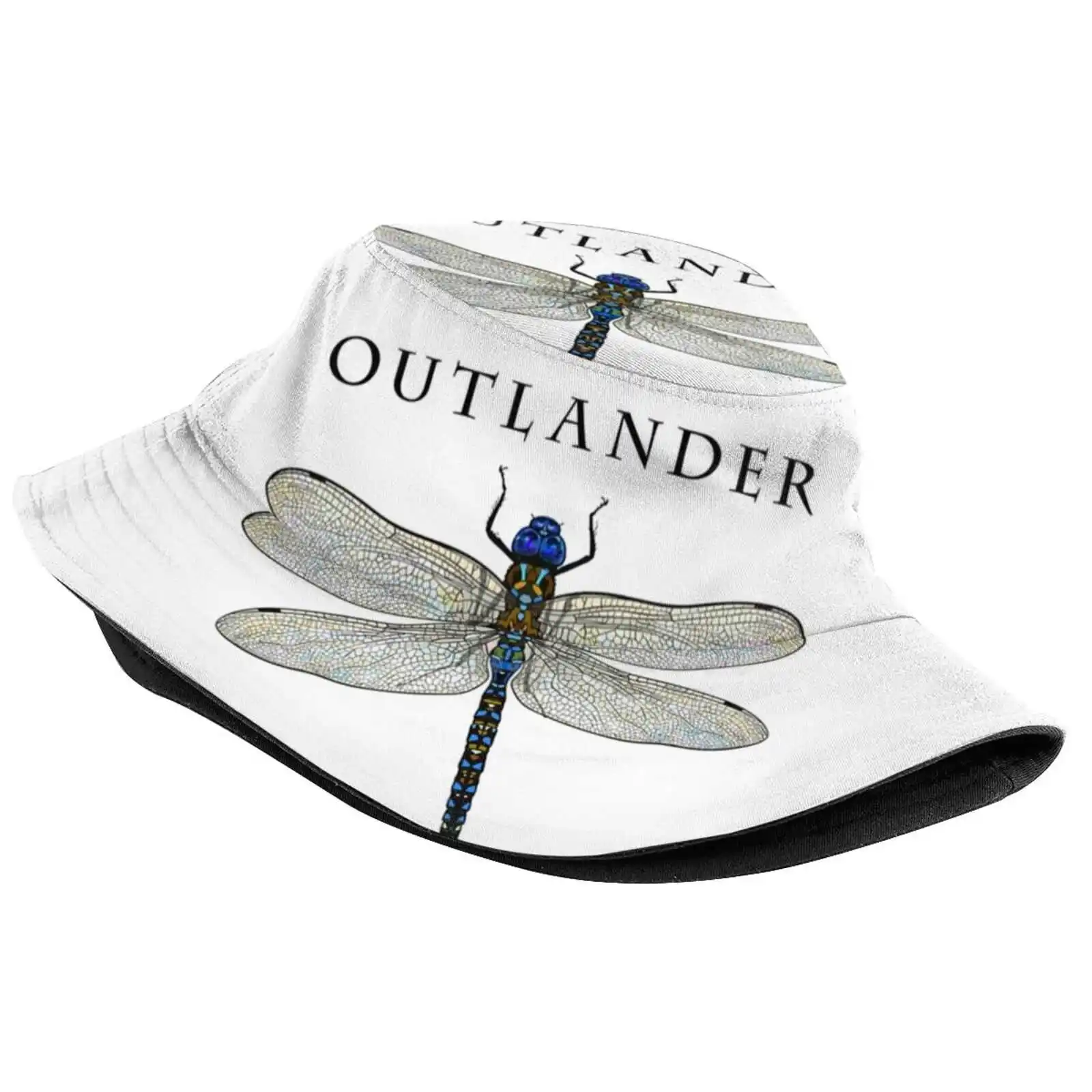 Outlander Dragonfly #2 Sun Cap Fisherman Hat Bucket Hats Sassenach Dragonfly In Amber Scottish Scotland Jamie Fraser Claire