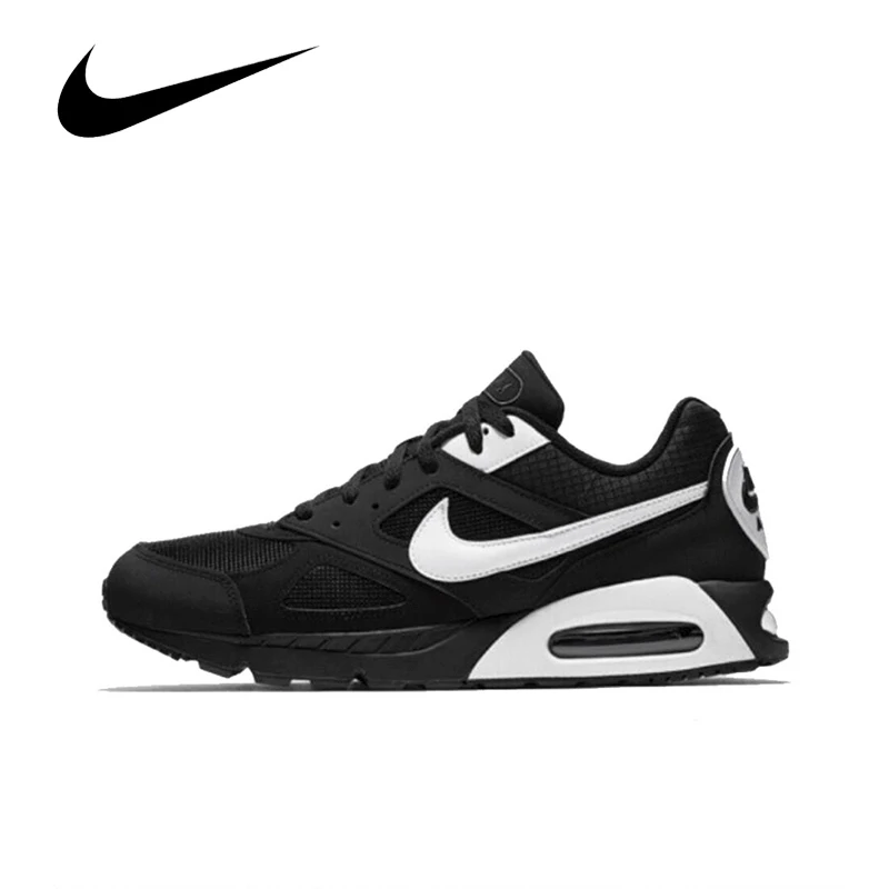 Original New Arrival Nike Air Max Lvo Men\'s Running Shoes Wear Resistant Shock Absorption Breathable Black Sneakers 580518-011