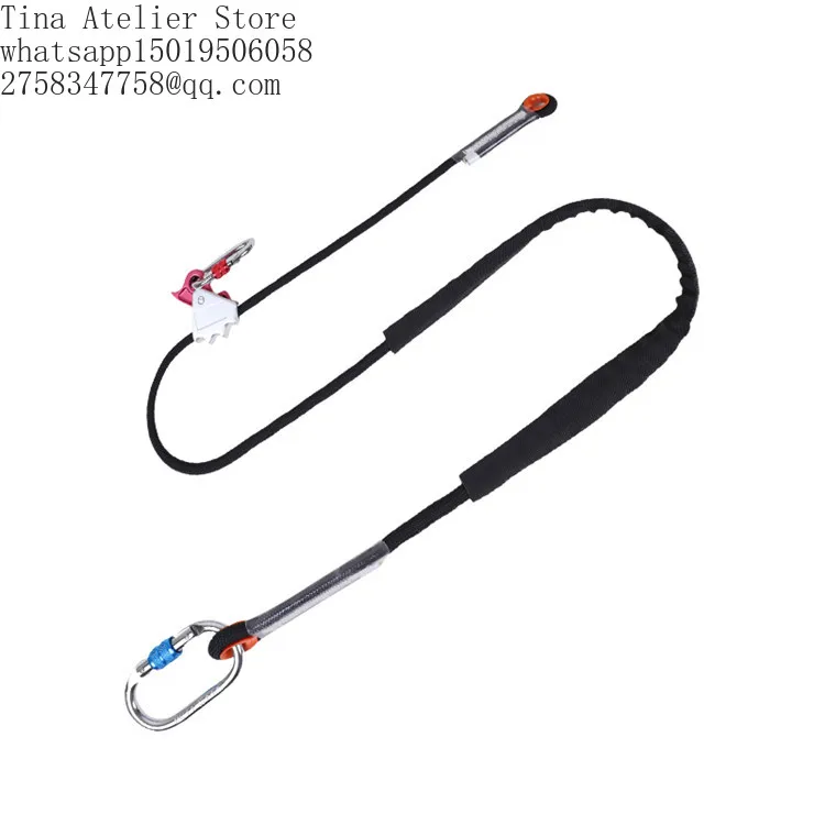 High-altitude Operation Positioning Fixed Life-saving Climbing Rope 2 Meters Can Be Customized Mountain Climbing Lanyard