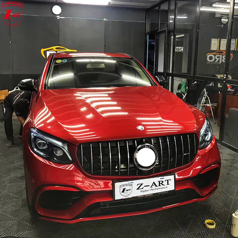 

Z-ART GLC 63 Body Kit for Mercedes Benz GLC COUPE W253 2016-2019 for GLC AMG 63 Looks Body Kit for GLC COUPE Retrofit Body Kit