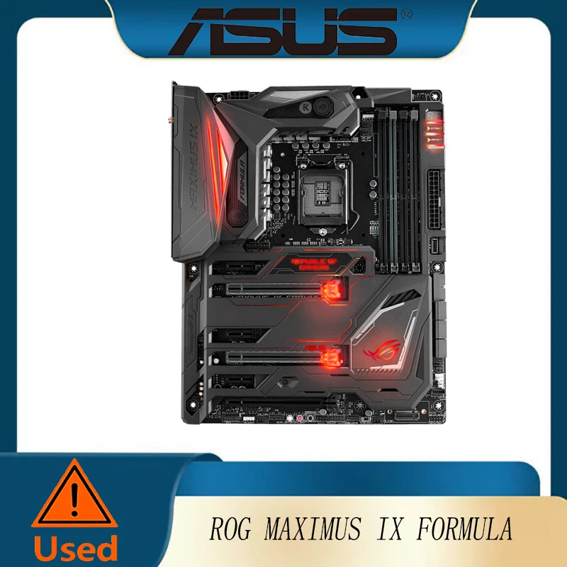 ROG Maximus IX Formula ASUS LGA1151 DDR4 DP HDMI M.2 Z270 ATX Motherboard